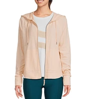 Kinesis Long Sleeve Zip Front Thumb Hole Hoodie