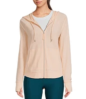 Kinesis Long Sleeve Zip Front Thumb Hole Hoodie