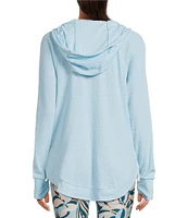 Kinesis Long Sleeve Zip Front Thumb Hole Hoodie