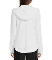 Kinesis Long Sleeve Zip Front Thumb Hole Hoodie