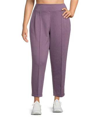 Kinesis Plus Size Pull On Pleated Pant