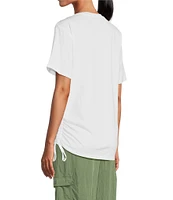 Kinesis Short Sleeve Ruched Side Tee