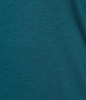 Kinesis V-Neck Raw Edge Dolman Tee