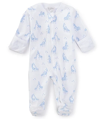 Kissy Kissy Baby Boys Newborn-9 Months Long Sleeve Giraffe Glee Footie Coverall