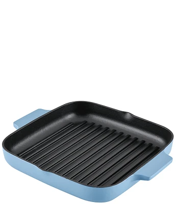 Kitchenaid Enameled Cast Iron Square Grill and Roasting Pan, 11-Inch