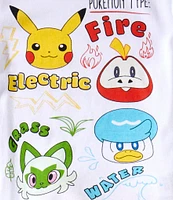 Komar Kids Little/Big Boys 4-10 Pokemon 4-Piece Pajama Set