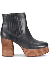 Kork-Ease Baylie Leather Platform Booties