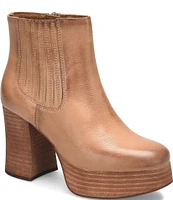 Kork-Ease Baylie Leather Platform Booties