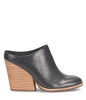 Kork-Ease Challis II Leather Block Heel Mules