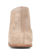 Kork-Ease Sagano Suede Block Heel Clogs