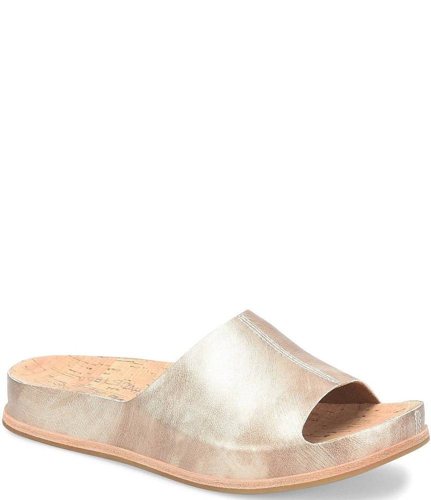 Kork-Ease Tutsi Leather Slides