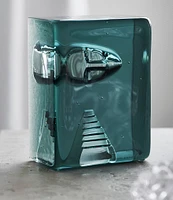 Kosta Boda Azur Stairs Bertil Vallien Blue Figurine