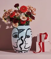 Kosta Boda Caramba Hand Painted Vase