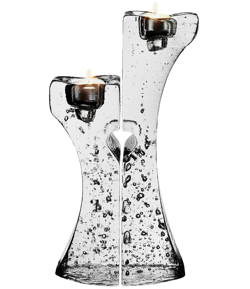 Kosta Boda Connect Candlestick Set