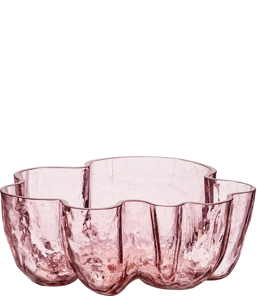 Kosta Boda Crystal Crackle Bowl
