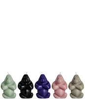 Kosta Boda Gabba Gabba Hey Candles, Set of 5