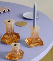 Kosta Boda Rocky Baroque Candlestick