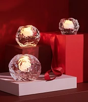 Kosta Boda Snowball Votives, Set of 3