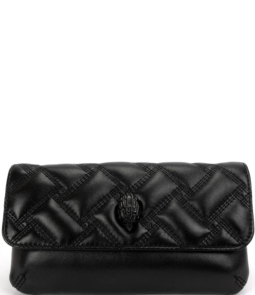 Kurt Geiger London 0.78#double; Kensington Black Quilted Belt Bag