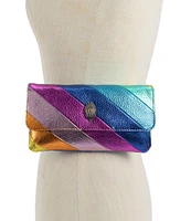 Kurt Geiger London 0.78#double; Rainbow Leather Belt Bag