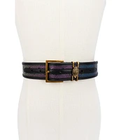 Kurt Geiger London 1.57#double; Shoreditch Canvas Belt