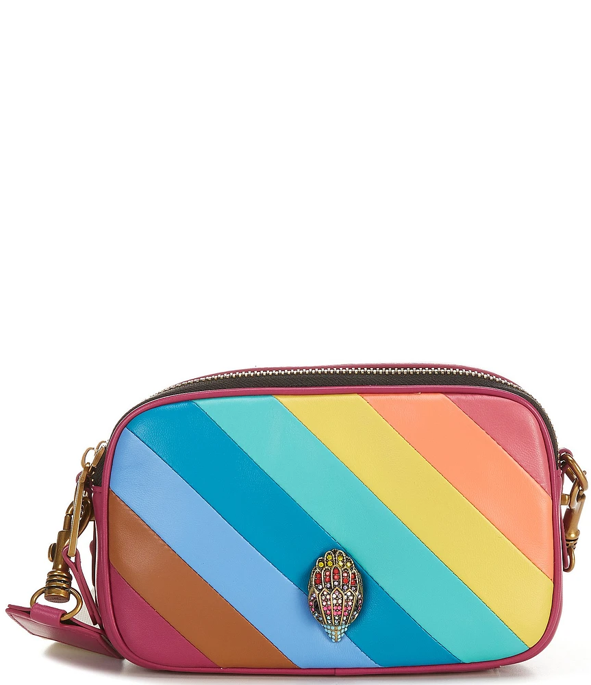 Kurt Geiger London 2 Zip Kensington Camera Crossbody Bag