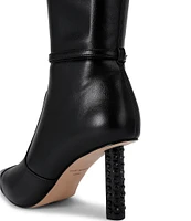 Kurt Geiger London Ankle Bag Leather Knee High Boots