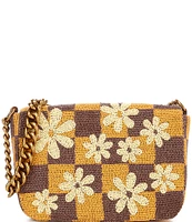 Kurt Geiger London Beaded Floral Detailed Kensington Crossbody Bag