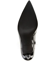 Kurt Geiger London Belgravia Ankle Patent Leather Boots