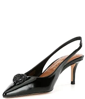 Kurt Geiger London Belgravia Leather Slingback Dress Pumps