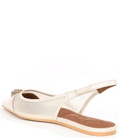 Kurt Geiger London Belgravia Mesh Slingback Flats