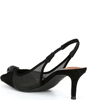 Kurt Geiger London Belgravia Mesh Slingback Pumps