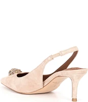 Kurt Geiger London Belgravia Suede Slingback Dress Pumps