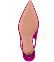 Kurt Geiger London Belgravia Suede Slingback Pumps