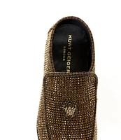 Kurt Geiger London Boys' Hugh Eagle Drench Gold Crystals Slip-Ons (Youth)