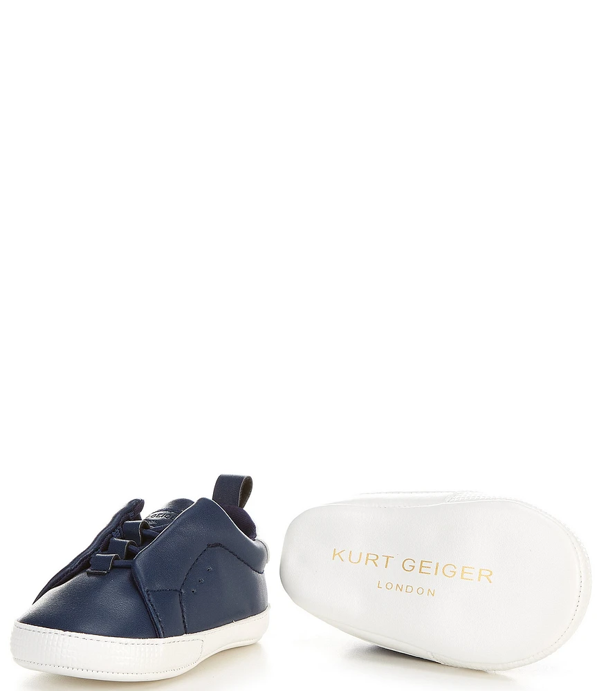 Kurt Geiger London Boys' Laney Slip-On Sneaker Crib Shoes (Infant)