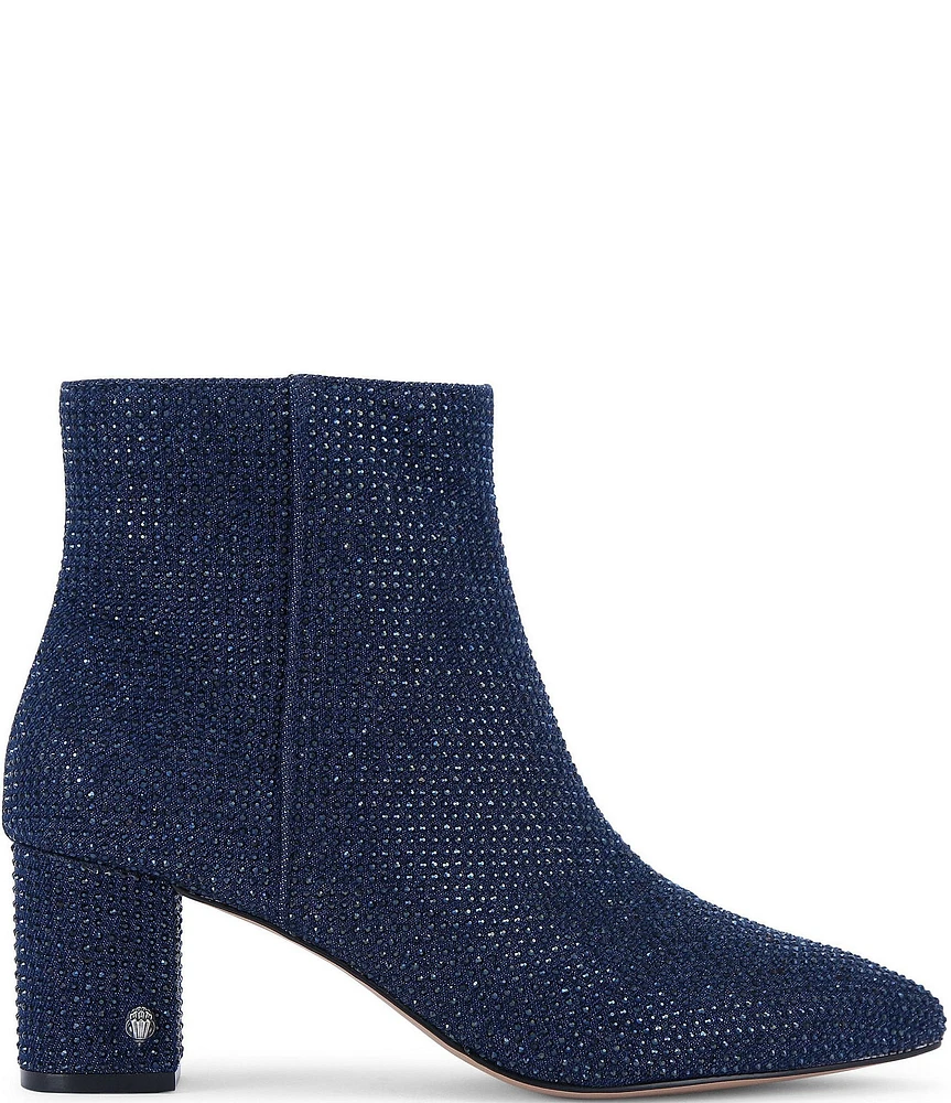 Kurt Geiger London Burlington Shimmer Embellished Ankle Boots