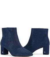 Kurt Geiger London Burlington Shimmer Embellished Ankle Boots