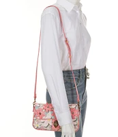 Kurt Geiger London Camden Flap Flower Shoulder Bag