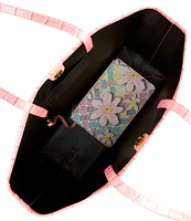 Kurt Geiger London Camden Floral Shopper Tote Bag