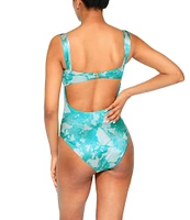 Kurt Geiger London Chelsea Sweetheart Neck Bandeau One Piece Swimsuit