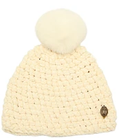 Kurt Geiger London Chunky Chenille Knit Beanie