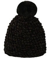 Kurt Geiger London Chunky Chenille Knit Beanie