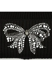 Kurt Geiger London Crystal Bow Beanie