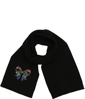 Kurt Geiger London Crystal Bow Oblong Scarf