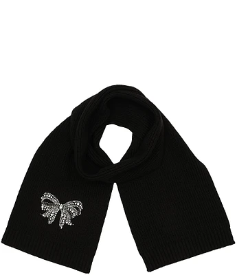 Kurt Geiger London Crystal Bow Oblong Scarf