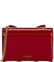 Kurt Geiger London Crystal Bow Shoreditch Chain Wallet Crossbody Bag