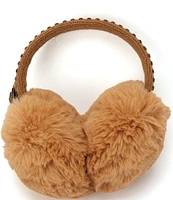 Kurt Geiger London Crystal Faux Fur Earmuffs