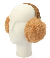 Kurt Geiger London Crystal Faux Fur Earmuffs