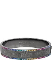 Kurt Geiger London Crystal Signature Southbank Pav Bangle Bracelet